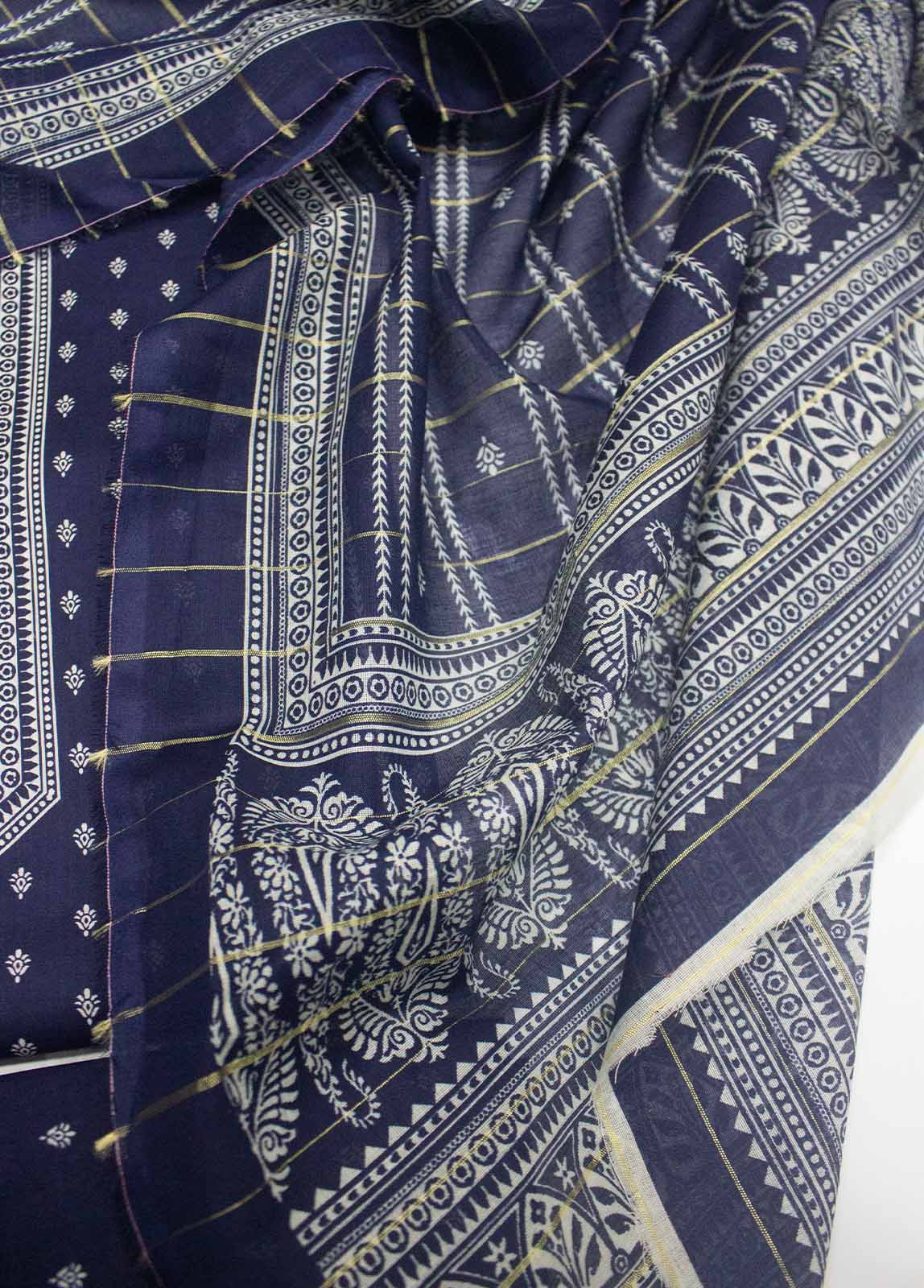 DP-0424- 3 Piece Lawn Printed UnStitched Suit