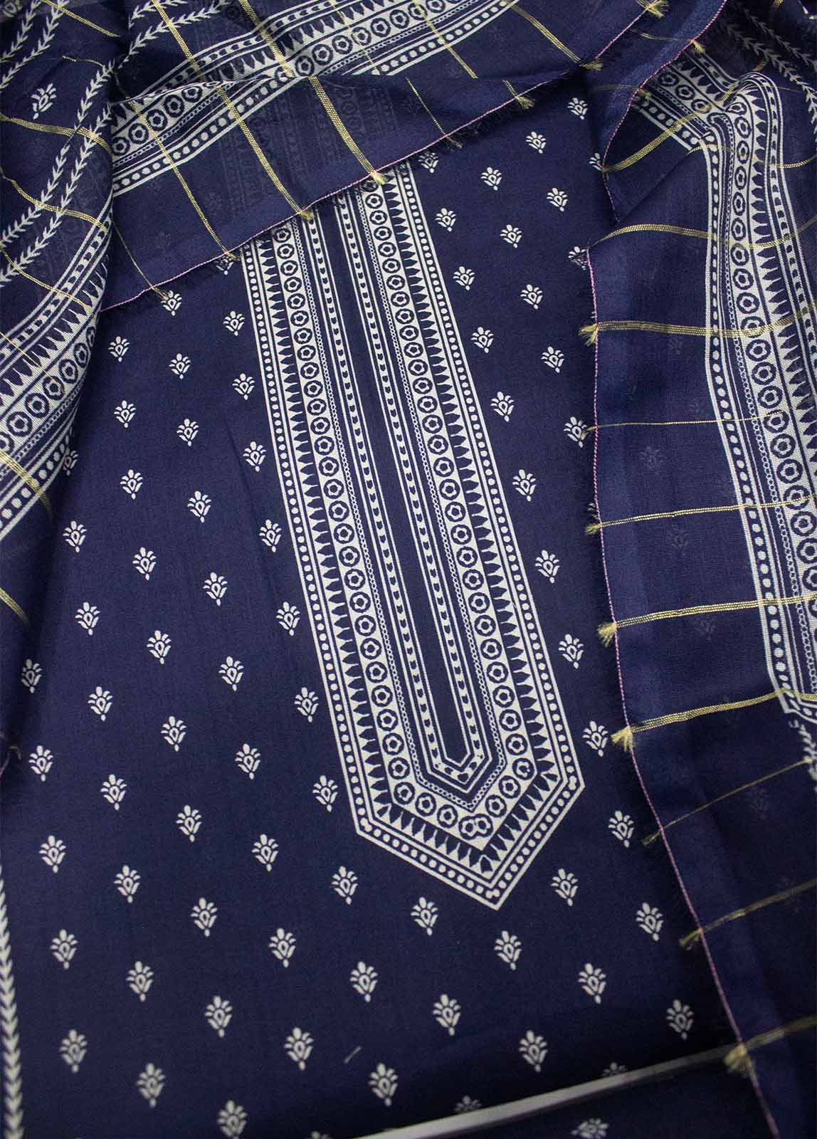 DP-0424- 3 Piece Lawn Printed UnStitched Suit