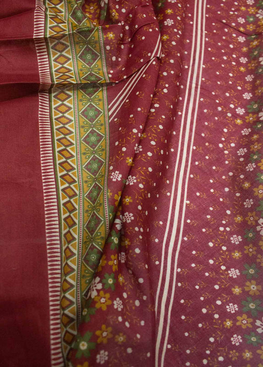 DP-0425- 3 Piece Lawn Printed UnStitched Suit