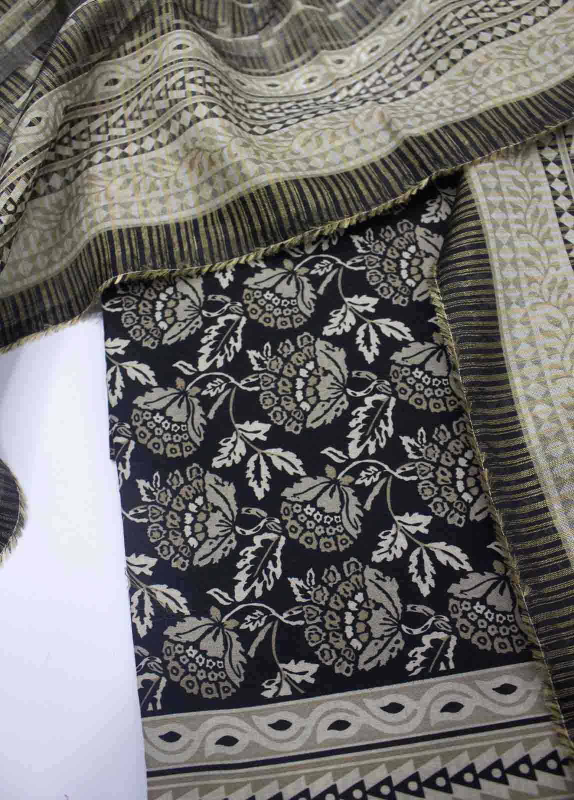 Bin Saeed Fabric - DP-043-3 Piece Lawn Printed UnStitched Suit