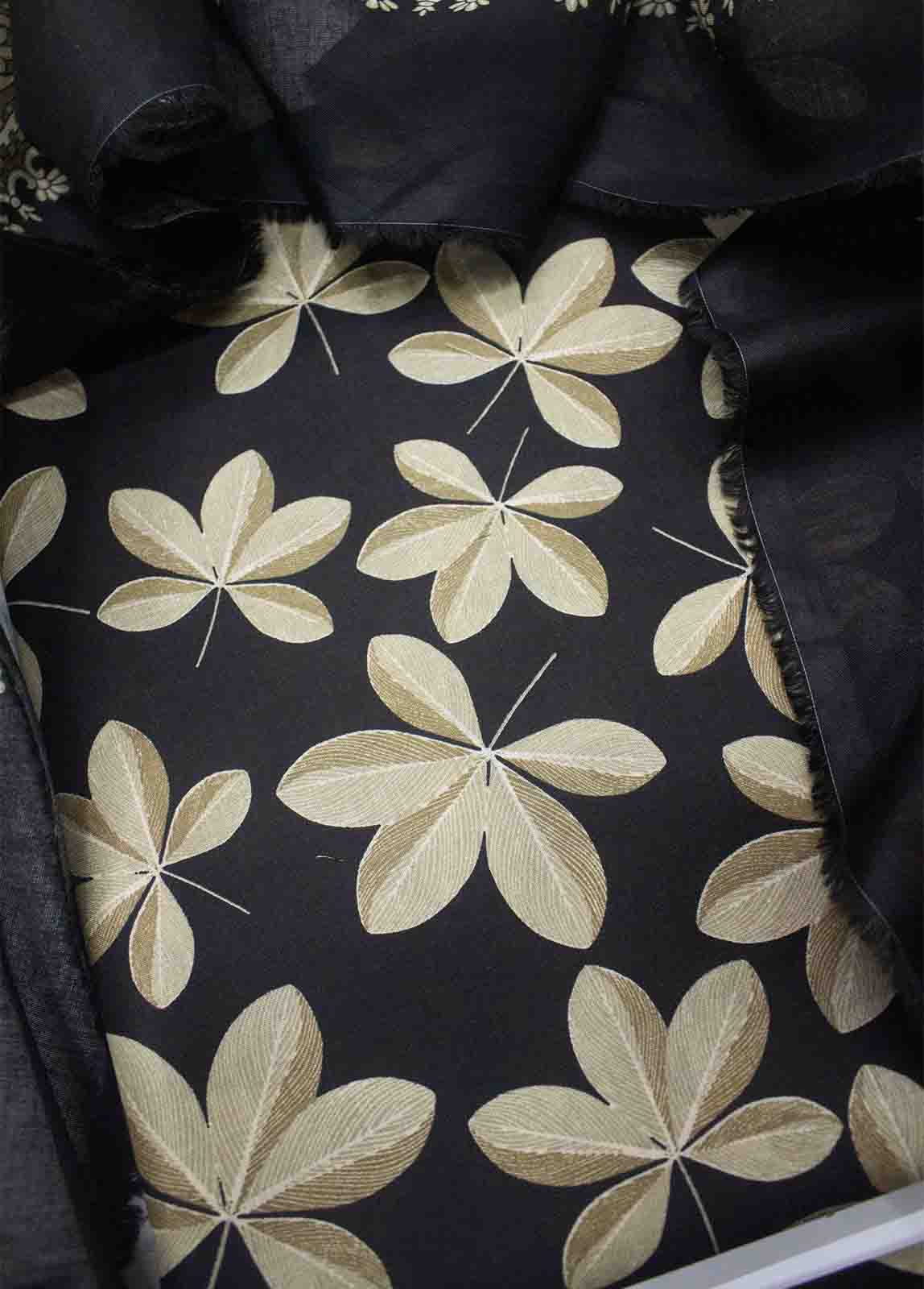 Bin Saeed Fabric - DP-0431- 3 Piece Cotton Printed UnStitched Suit