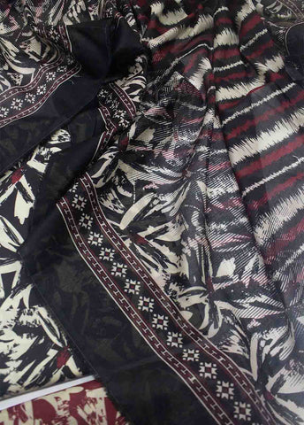 Bin Saeed Fabric - DP-0432- 3 Piece Cotton Printed UnStitched Suit