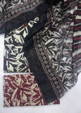 DP-0432- 3 Piece Cotton Printed UnStitched Suit