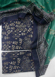 DP-0435- 3 Piece Cotton Printed UnStitched Suit