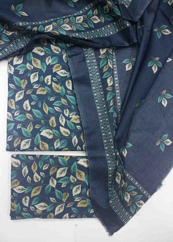 Bin Saeed Fabric - DP-0436- 3 Piece Cotton Printed UnStitched Suit