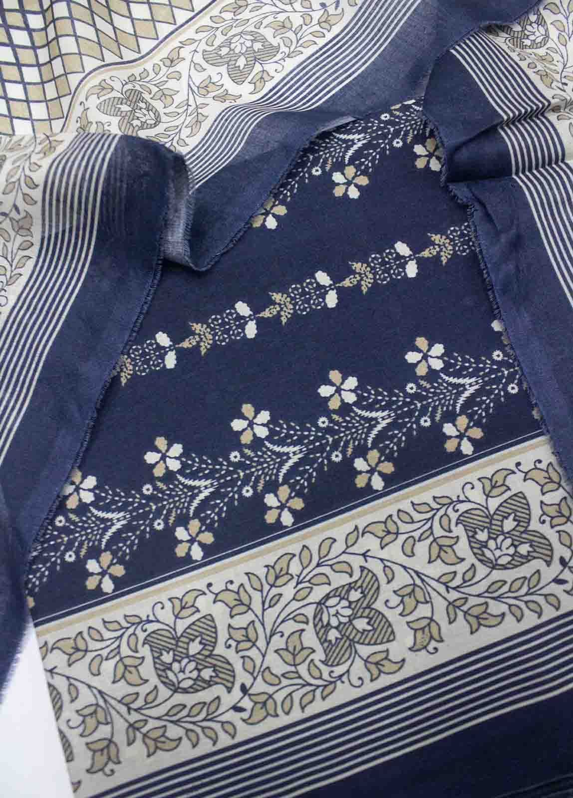 Bin Saeed Fabric - DP-045- 3 Piece Lawn Printed UnStitched Suit