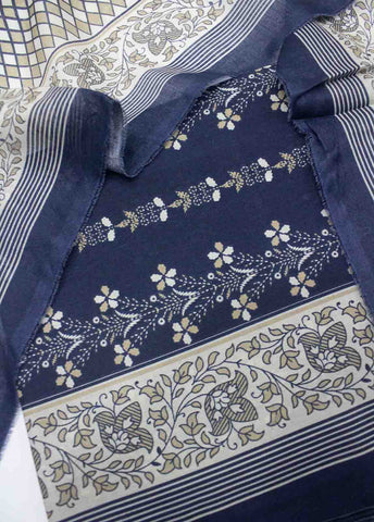 Bin Saeed Fabric - DP-045- 3 Piece Lawn Printed UnStitched Suit