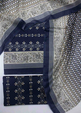 Bin Saeed Fabric - DP-045- 3 Piece Lawn Printed UnStitched Suit