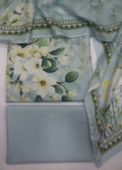 DP-0613- 3 Piece Lawn Printed UnStitched Suit