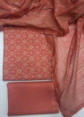 DP-0614- 3 Piece Lawn Printed UnStitched Suit