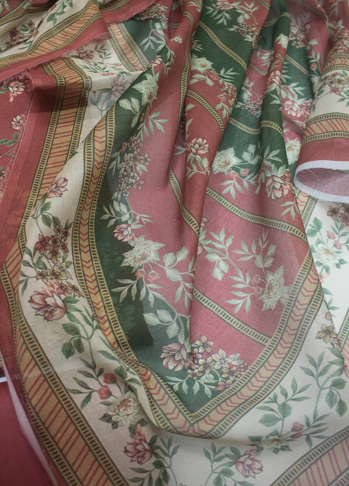 DP-0616- 3 Piece Lawn Printed UnStitched Suit