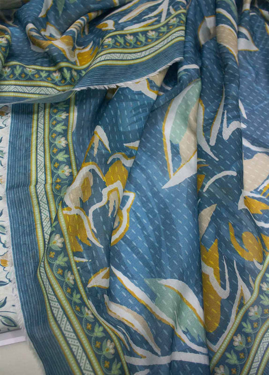 DP-0626- 3 Piece Lawn Printed UnStitched Suit