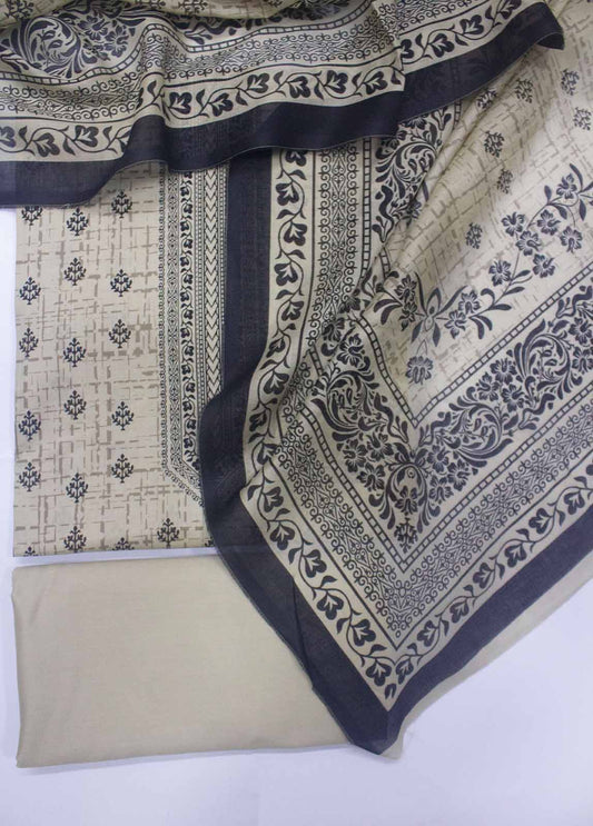 DP-0656- 3 Piece Lawn Printed UnStitched Suit