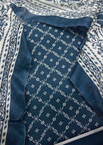 Bin Saeed Fabric - DP-0659- 3 Piece Cotton Printed UnStitched Suit