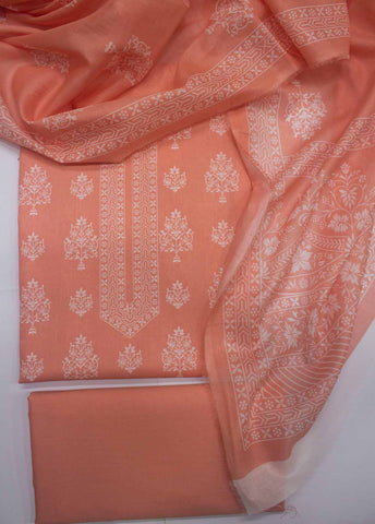 Bin Saeed Fabric - DP-0669- 3 Piece Lawn Printed UnStitched Suit