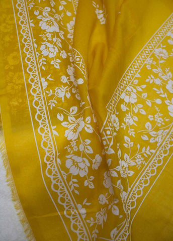 Bin Saeed Fabric - DP-0705- 3 Piece Lawn Printed UnStitched Suit