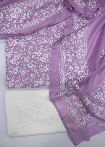 Bin Saeed Fabric - DP-0706- 3 Piece Lawn Printed UnStitched Suit