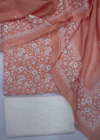 Bin Saeed Fabric - DP-0707- 3 Piece Lawn Printed UnStitched Suit