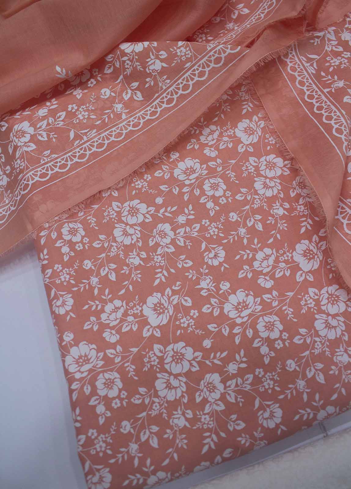 Bin Saeed Fabric - DP-0707- 3 Piece Lawn Printed UnStitched Suit