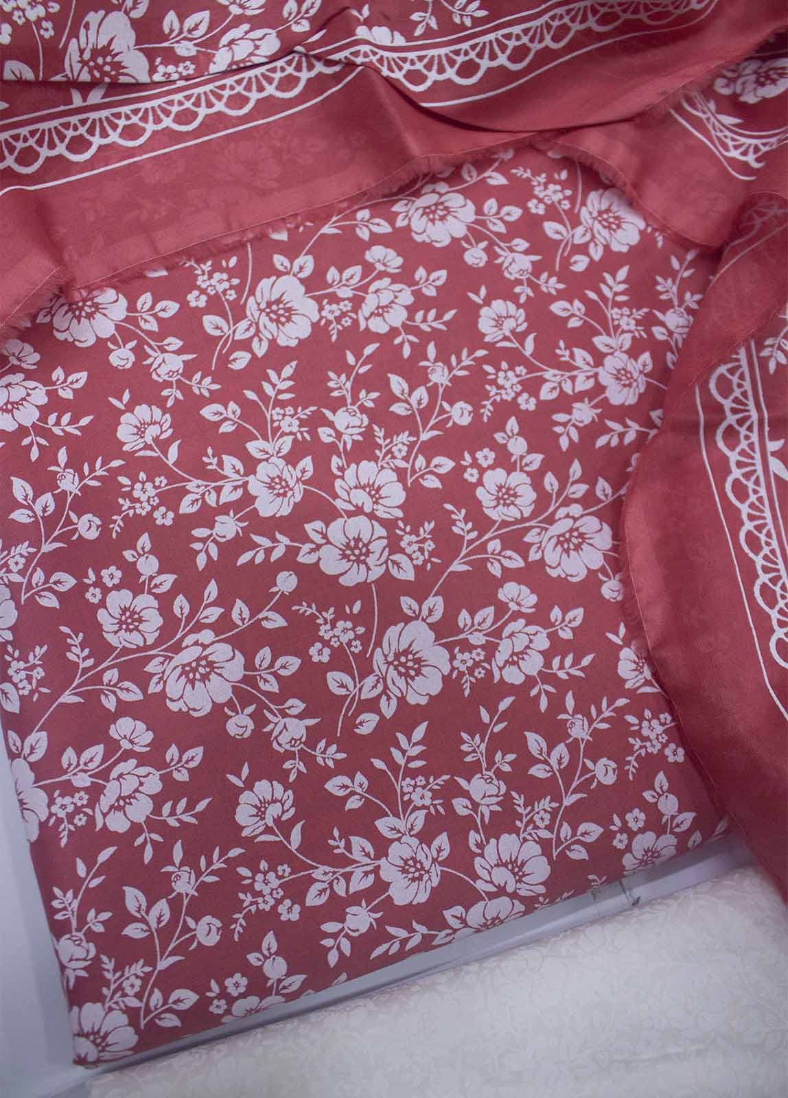 Bin Saeed Fabric - DP-0708- 3 Piece Lawn Printed UnStitched Suit