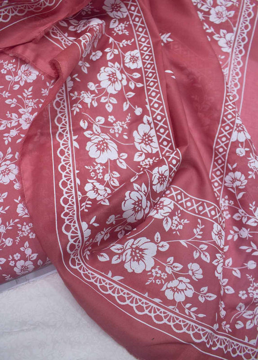 DP-0708- 3 Piece Lawn Printed UnStitched Suit