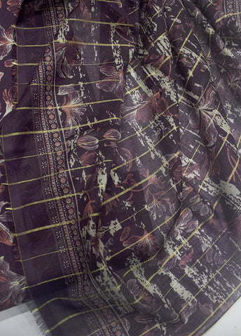 3 Piece Printed MultiColor Unstitched Suit