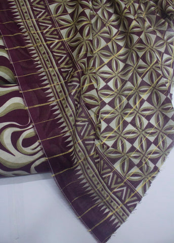 3 Piece Digital Printed MultiColor Unstitched Suit