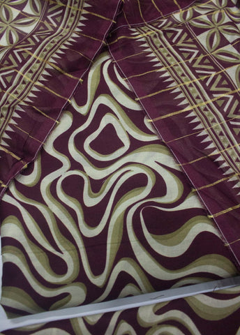 3 Piece Digital Printed MultiColor Unstitched Suit
