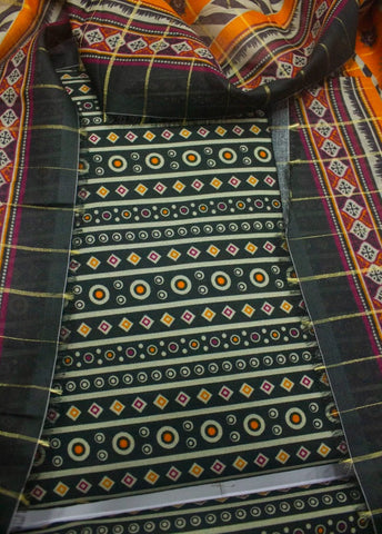 3 Piece Digital Printed MultiColor Unstitched Suit