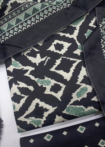 DPC-0430- 3 Piece Cotton Printed UnStitched Suit