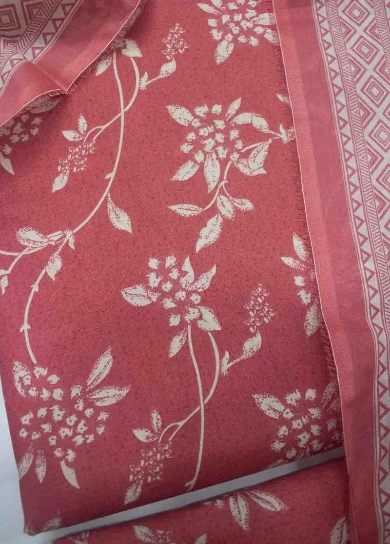 Bin Saeed Fabric - DPC-0700- 3 Piece Cotton Printed UnStitched Suit