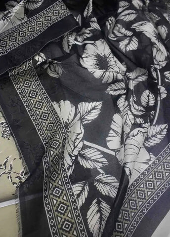 Bin Saeed Fabric - DPC-0715- 3 Piece Cotton Printed UnStitched Suit