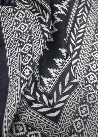 Bin Saeed Fabric - DPC-0719- 3 Piece Cotton Printed UnStitched Suit