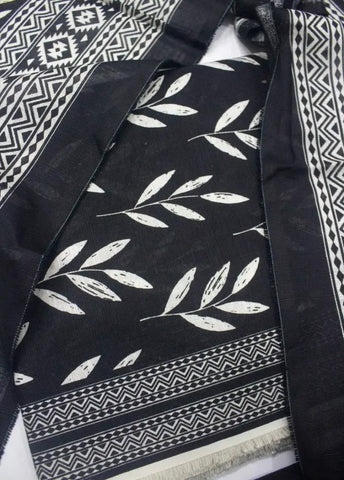 Bin Saeed Fabric - DPC-0719- 3 Piece Cotton Printed UnStitched Suit