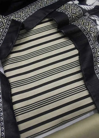 Bin Saeed Fabric - DPC-0733 A- 3 Piece Cotton Printed UnStitched Suit