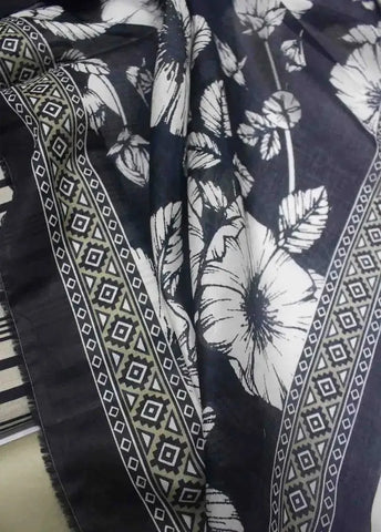 Bin Saeed Fabric - DPC-0733 A- 3 Piece Cotton Printed UnStitched Suit