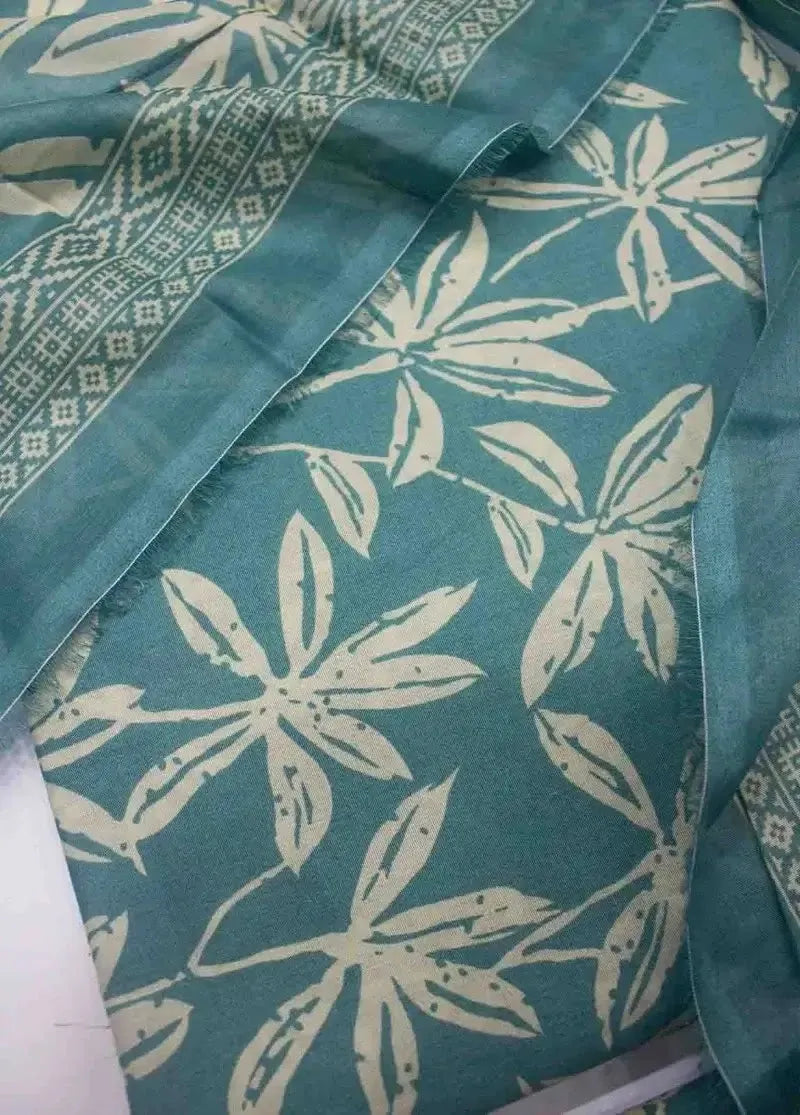 Bin Saeed Fabric - DPC-0749- 3 Piece Cotton Printed UnStitched Suit