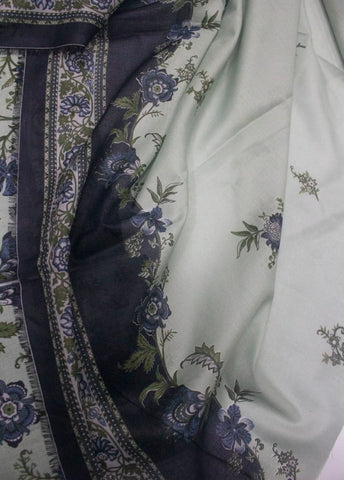 3 Piece Digital Printed MultiColor Unstitched Suit