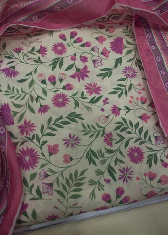 3 Piece Digital Printed MultiColor Unstitched Suit