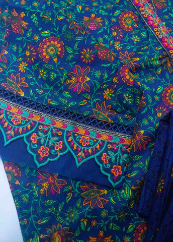 Bin Saeed Fabric - ED-0256- 3 Piece Embroidered Stitched Suit