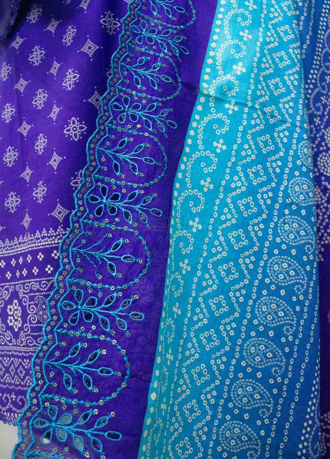 Bin Saeed Fabric - ED-0672- 3 Piece Embroidered Stitched Suit