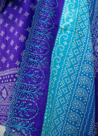 Bin Saeed Fabric - ED-0672- 3 Piece Embroidered Stitched Suit