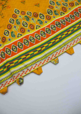 Bin Saeed Fabric - EMB-0024- 3 Piece Embroidered Stitched Suit