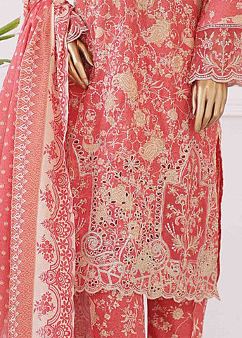 Bin Saeed Fabric - EMB-0149-SM- 3 Piece Embroidered Stitched Suit