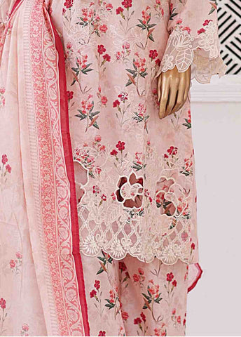 Bin Saeed Fabric - EMB-0156-SM- 3 Piece Embroidered Stitched Suit