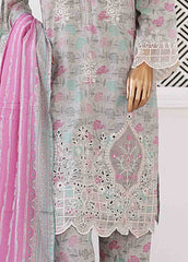 EMB-0165-SM- 3 Piece Embroidered Stitched Suit