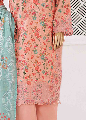 Bin Saeed Fabric - EMB-0177-SM- 3 Piece Embroidered Stitched Suit