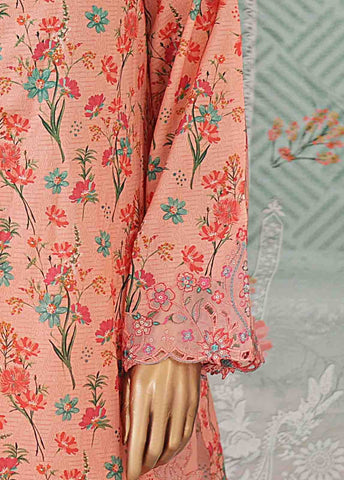 Bin Saeed Fabric - EMB-0177-SM- 3 Piece Embroidered Stitched Suit