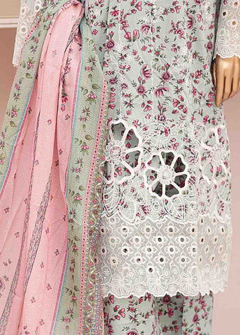 Bin Saeed Fabric - EMB-0186-SM- 3 Piece Embroidered Stitched Suit
