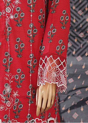 Bin Saeed Fabric - EMB-0188-SM- 3 Piece Embroidered Stitched Suit